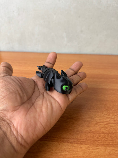 Flexi Baby Toothless and light Fury Set Keychain